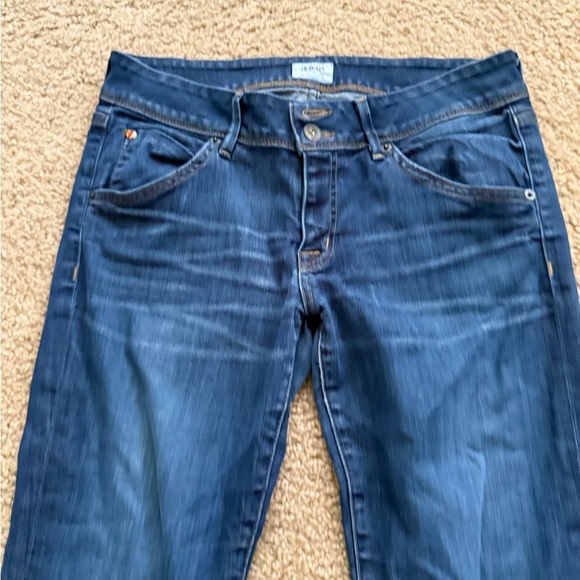 Hudson Jeans Blue Straight-Leg Classic Denim - Picture 2 of 9